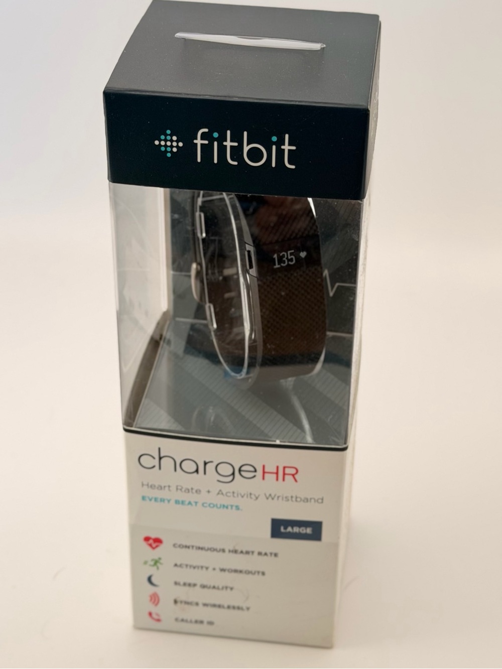 Fitbit Charge HR, New, Black, sealed